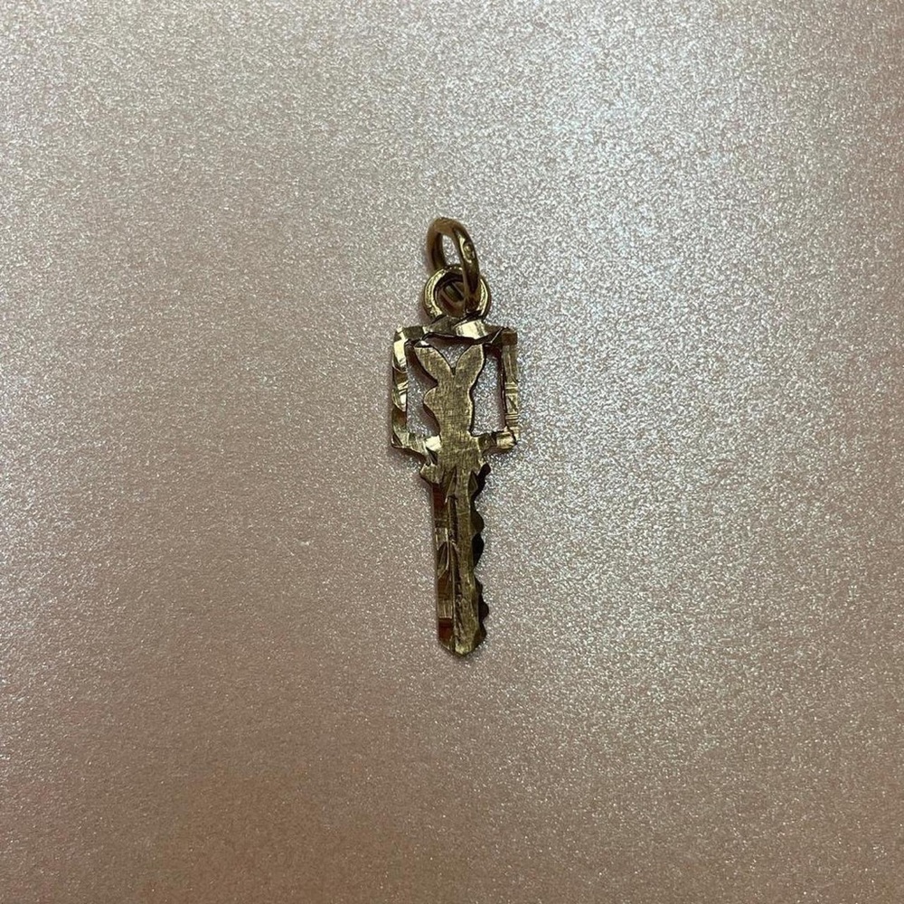 Bunny key charm